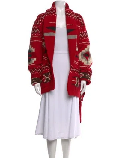 Pre-owned Ralph Lauren Vintage Late 1990's - Early 2000's Sweater In Red