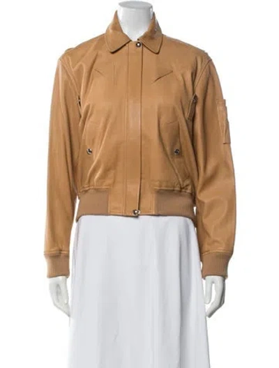 Pre-owned Ralph Lauren Vintage Late 2000's - Early 2010's Bomber Jacket In Neutrals