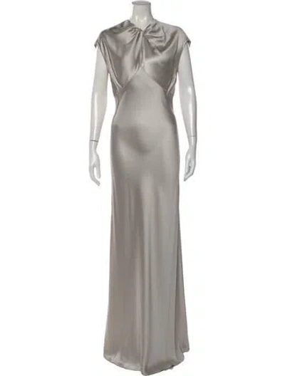 Pre-owned Ralph Lauren Vintage Long Dress In Neutral