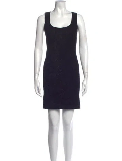 Pre-owned Ralph Lauren Vintage Mini Dress In Gray