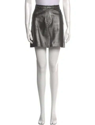 Pre-owned Ralph Lauren Vintage Mini Skirt In Black