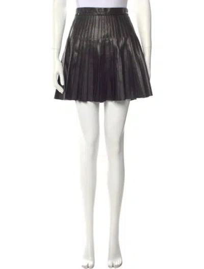 Pre-owned Ralph Lauren Vintage Mini Skirt In Black