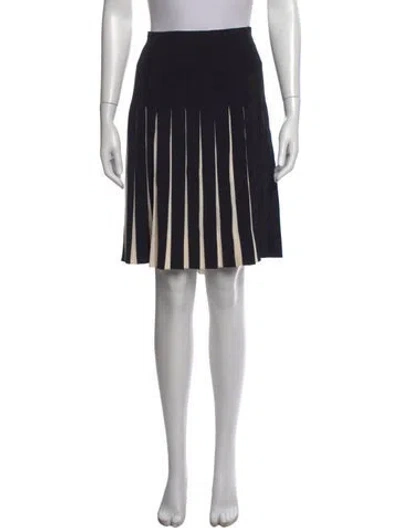 Pre-owned Ralph Lauren Vintage Mini Skirt In Black
