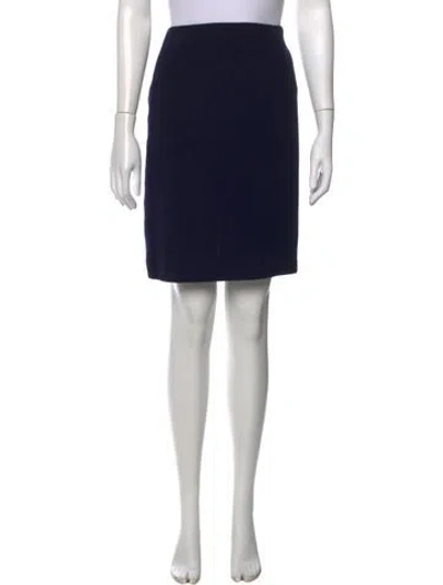 Pre-owned Ralph Lauren Vintage Mini Skirt In Black