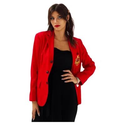 Pre-owned Ralph Lauren Vintage Red Blazer