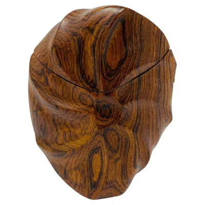 Pre-owned Ralph Lauren Vintage Sculptural Wood Perfume Atomizer Made In France In Brown
