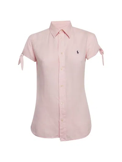Pre-owned Ralph Lauren Vintage Short-sleeve Shirt In Pink