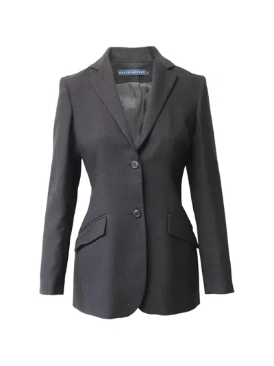 Pre-owned Ralph Lauren Vintage Single-breasted Blazer In Black