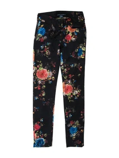Pre-owned Ralph Lauren Vintage Skinny Leg Pants In Black