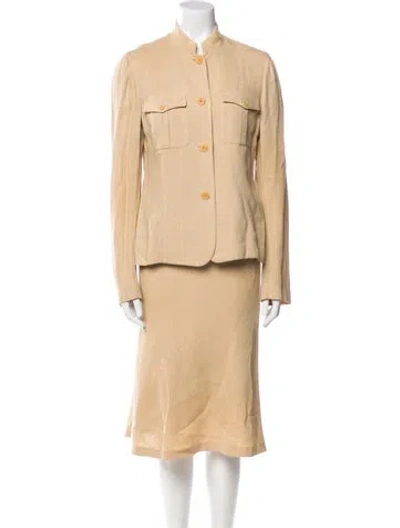 Pre-owned Ralph Lauren Vintage Skirt Set In Neutral