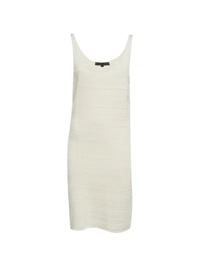 Pre-owned Ralph Lauren Vintage Sleeveless Mini Dress In White