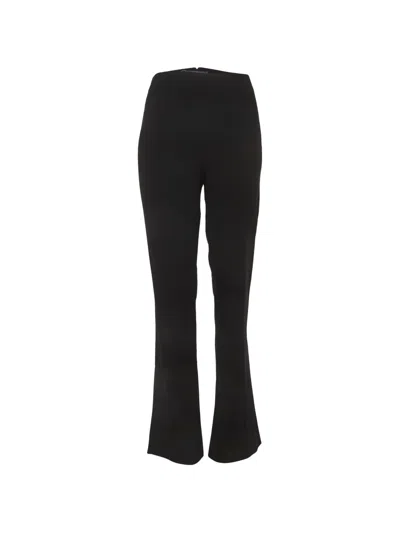 Pre-owned Ralph Lauren Vintage Straight-fit Trousers In Black