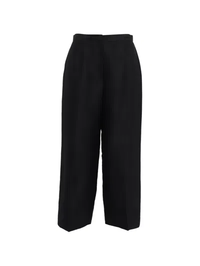 Pre-owned Ralph Lauren Vintage Tailored Trousers In Black