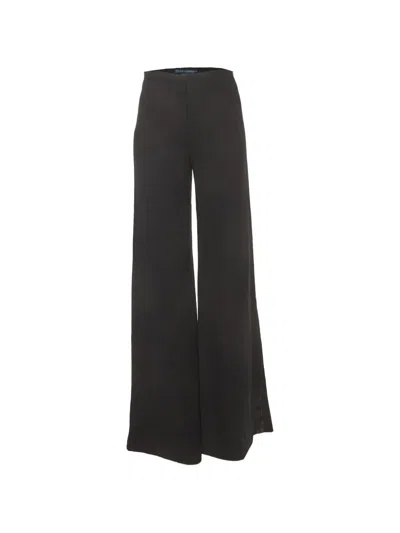 Pre-owned Ralph Lauren Vintage Wide-leg Trousers In Black