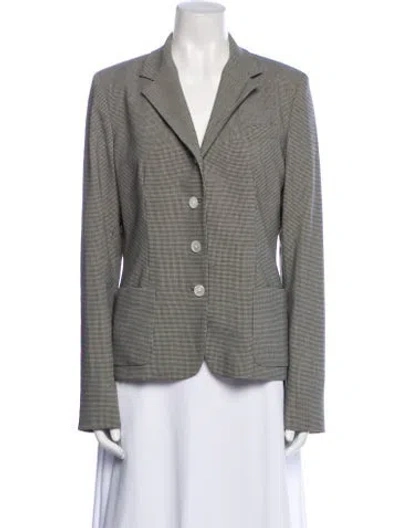 Pre-owned Ralph Lauren Vintage Wool Blazer In Neutral