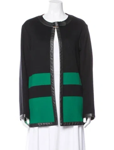 Pre-owned Ralph Lauren Virgin Wool Evening Jacket In Black