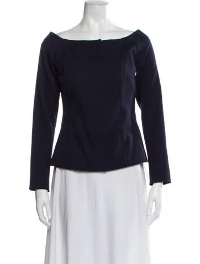 Pre-owned Ralph Lauren Virgin Wool Evening Jacket In Blue