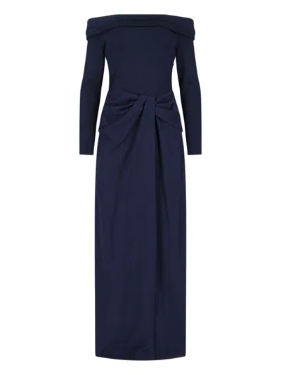 RALPH LAUREN VISCOSE MAXI DRESS