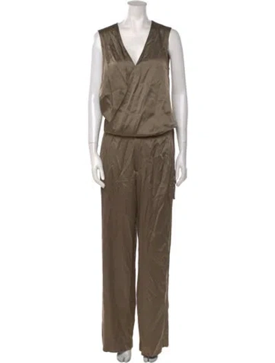 Pre-owned Ralph Lauren V-neck Jumpsuit