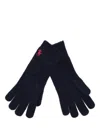 Ralph Lauren W Cs Cls Cbl-glove In Blue