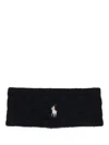 Ralph Lauren W Csh Cbl Hb-hat-bucket In Black