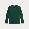 Polo Ralph Lauren Kids' Cable-knit Cotton Jumper In Green