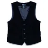 Polo Ralph Lauren Corduroy Waistcoat In Blue