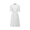 Ralph Lauren Wakana 34 Sleeve Casual Dress In White