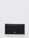 Ralph Lauren Slim Wallet Wallet Medium In Black