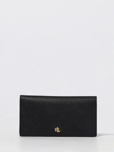 RALPH LAUREN WALLET LAUREN RALPH LAUREN WOMAN COLOR BLACK,H50213002