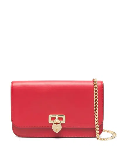 Ralph Lauren Wallet On A Chain Large In Brown