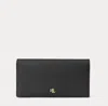 Ralph Lauren Slim Wallet Wallet Medium In Brown