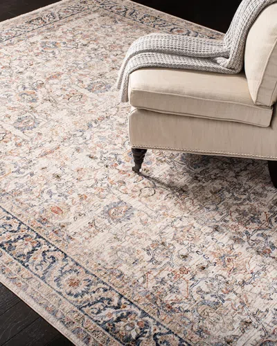 Ralph Lauren Warwick Ivory Power-loomed Rug, 8' X 10' In White
