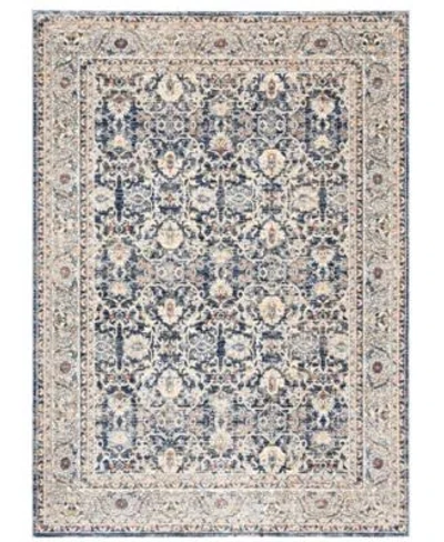 Ralph Lauren Warwick Lrl1310a Navy Area Rug Collection In Blue