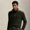 Ralph Lauren Washable Wool Hybrid Sweater In Green