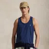 Ralph Lauren Washed Jersey Tank In Rustic Navy