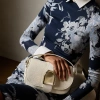 Polo Ralph Lauren Welington Calfskin Shoulder Bag In Lux Cream/champagne
