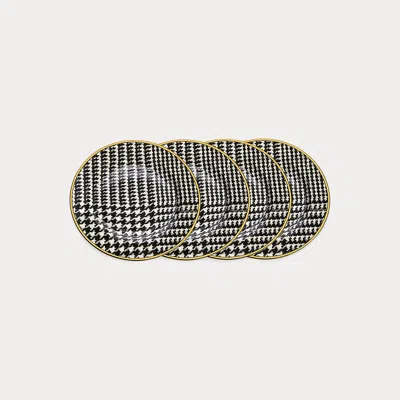 Polo Ralph Lauren Wessex Salad Plate Set In Black