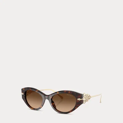 Ralph Lauren Western Cat-eye Sunglasses In Brown