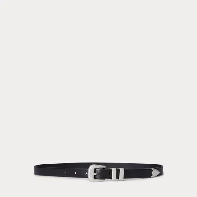 Ralph Lauren Western Distressed Leather Belt