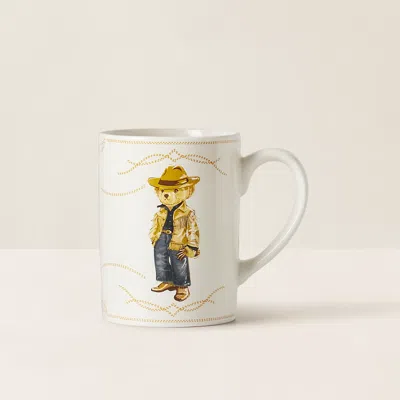 Ralph Lauren Western Polo Bear Mug In Multi