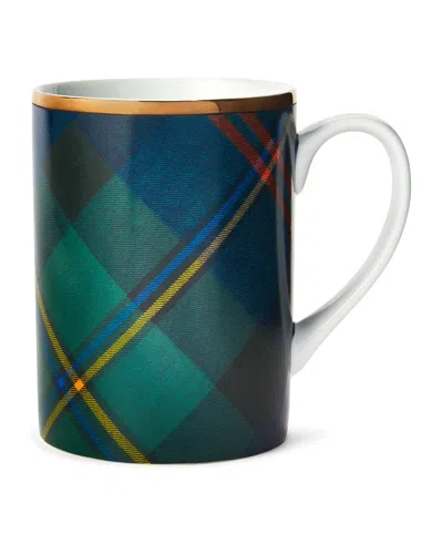 Ralph Lauren Wexford Mugs, Set Of 4 In Wexford Plaid