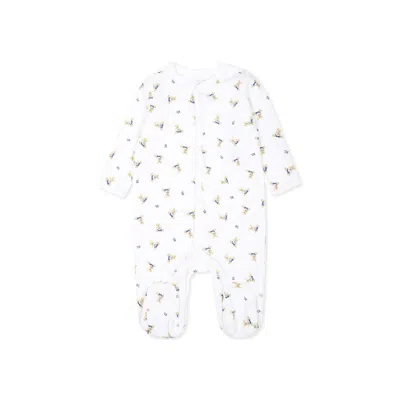 Ralph Lauren White Babygrow For Babykids With Colorful Bears