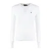 Ralph Lauren Julianna Crew Neck Preppy Knitwear In White
