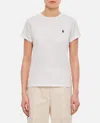 Polo Ralph Lauren Polo Pony Slim Cotton T-shirt In White
