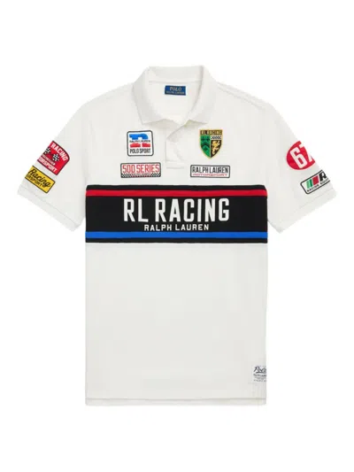 Ralph Lauren White Cotton Polo T-shirt