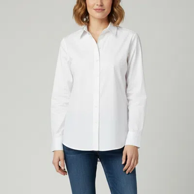 Pre-owned Ralph Lauren White Cotton Poplin Shirt L