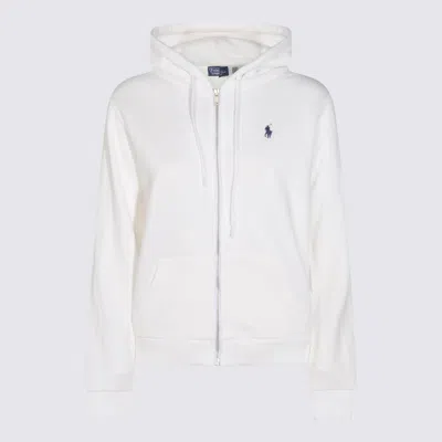 Ralph Lauren White Cotton Sweatshirt
