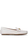 Ralph Lauren White Leather Loafers In White