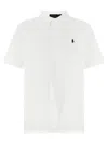 Ralph Lauren White Logo Polo Shirt In White